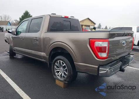 2022 Ford F-150 Lariat from USA, damaged, VIN 1FTFW1CD2NFB77229